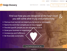 Tablet Screenshot of designdiscovery.com